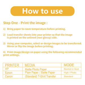 Papier de transfert de T-shirt de coton de couleur claire de jet d'encre de M R.R 150gsm (matériel des Etats-Unis) A4 - Product Image 3