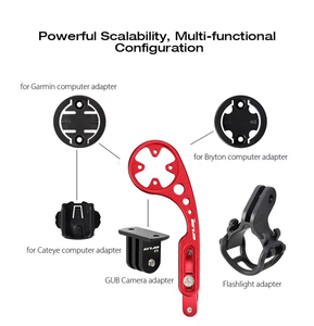 Nhôm xe đạp tay lái gắn kết cho <span class=keywords><strong>Garmin</strong></span> bryton wahoo igpsport-bền Dễ dàng cài đặt gub gub 660 - Product Image 4