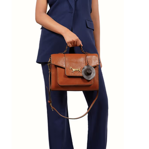 Sac bandoulière en cuir fait main pour femme, 100% authentique, élégant, durable et léger, idéal pour le bureau et les voyages - Product Image 6