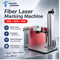 Machine de marquage laser à fibre de haute précision 20W 30W 50W pour outils métalliques et composants industriels