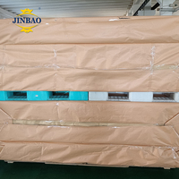 JINBAO – Plaque de polycarbonate alvéolaire transparente en aluminium à bas prix, 0,5 mm, pour auvent et toiture, en polycarbonate rigide ou alvéolaire
