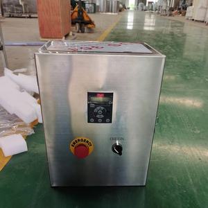 Mezcladora de azúcar de cristal de calefacción eléctrica de doble pared de 600 litros con bomba de recirculación en espiral - Product Image 5