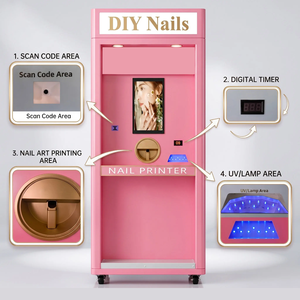 Máquina Expendedora de Belleza Comercial y Elegante con IA, Impresora de Arte de Uñas de Autoservicio, Pantalla Táctil y Múltiples Opciones de Pago para Compras - Product Image 3