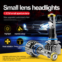 Super Mini Y9-Pro H11 9005 25W H7 ampoule de phare LED en aluminium lampe à LED pour BMW autres accessoires d'éclairage de voiture modèle univers