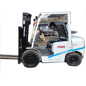 Chariot élévateur diesel TCM FD35 de 3,5 tonnes, d'origine japonaise, utilisé pour les fermes, avec moteur, boîte de vitesses et roulements inclus, rapport fourni - Product Image 1