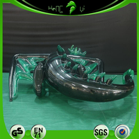 Dragon gonflable transparent personnalisé pour la publicité, poupée féminine SPH en PVC, certifiée CE, pour décorations de fêtes