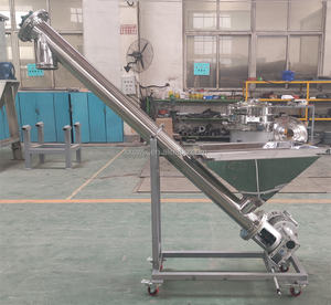 Butir Sekrup Auger Lift/Pasir Beton Sekrup Auger Conveyor/Fleksibel Shaftless Sekrup Auger Conveyor untuk Bubuk - Product Image 2