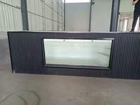 Piscine extérieure résidentielle en conteneur avec fenêtres en verre, design de type pont, hors sol, 20 pieds/40 pieds