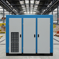 Compresseur d'air à vis à conversion de fréquence 45kw 55kw 75kw 8bar 10bar 10m ³ Compresseur de type rotatif à faible bruit Air 10hp 20hp 30hp