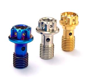 Fabricant Fournisseur Support Personnalisation M10x1.25 Boulons Titane Étrier de Frein Boulon <span class=keywords><strong>Banjo</strong></span> Vis de Vidange d'Huile/Vis Creuse - Product Image 4