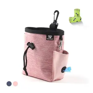 Pet Dog Training Treat Bag mit Poop Bag Dispenser Taillen tasche Dog Treat Pouch