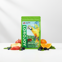 Porpoise LOROJOY Petit oiseau de compagnie, nourriture saine pour oiseaux à base de céréales riches en protéines, 500g avec vitamines et minéraux