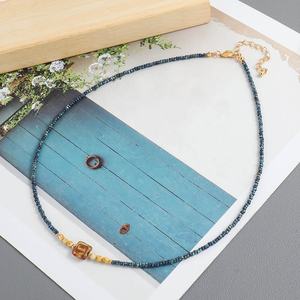 Collana di perline di riso <span class=keywords><strong>Picasso</strong></span> antico gioielli di moda da donna accessori di perline ceche di nicchia - Product Image 5