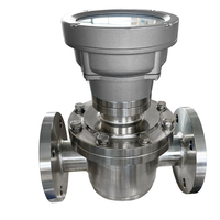 Medidor de Flujo de Combustible Diésel, Aceite y Agua de Acero Inoxidable SS316L Jingjie, Tipo de Puntero Mecánico, para Productos Químicos, DN50