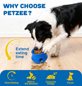 知育犬用パズルフィーダー、揺れる食器、食洗機対応、インタラクティブなおもちゃ、壊れないスローフィーダー、噛む力の強い犬用 - Product Image 4