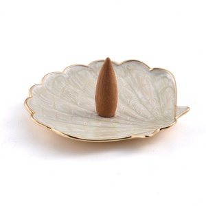 Nouvelle conception de plaque en bois de santal avec coque en marbre, LOGO gravé, cadeau personnalisé exquis - Product Image 4