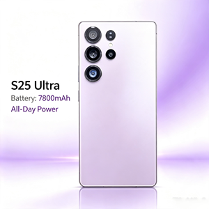 สมาร์ทโฟน S25 Ultra รุ่นใหม่แกะกล่อง หน้าจอ 7.3 นิ้ว 4G / 4GB/6GB+64/128GB ซีรีส์ Octa Core ปลดล็อคแล้ว หน้าจอ HD OLED ระบบ Android 12 รองรับการชาร์จเร็ว - Product Image 1