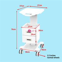 Yicheng Beauté En Gros Mobile Hôpital Et Beauté Laser Machine Chariot Stand Table Facial Spa Salon Chariot À Vendre