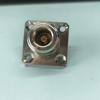 HF-Stecker N Typ Metall 4 Löcher Flansch halterung Anschluss für RG402 Cabe SF141-50 kabel