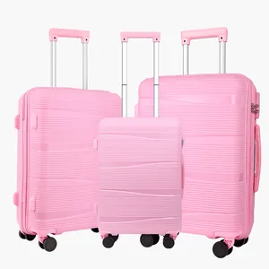 Factory Trolley Hard Case Luggage Large Handbags Bags Travelling Valise Suit Case Travel Suitcase Pp Luggage Sets