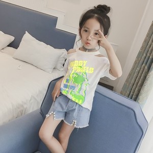 เสื้อยืดผ้าฝ้ายไม่มีสายรัดสำหรับผู้หญิงเสื้อยืดผ้าคอตตอนสไตล์อิตาลี - Product Image 2