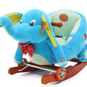 Rocking Chair For Children Animal Style Plush OEM/ODM Plush Toy Car Baby Rocker