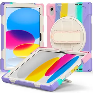 Hersteller benutzer definierte Farbe Rainbow Pink Tablet Cover Hülle für iPad 10. Generation 2022 10,9 Zoll Hülle