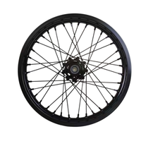 Jeu de roues Enduro 21 et 18 pouces pour moto électrique tout-terrain haute puissance, moyeux en aluminium CNC usiné, rayons robustes en acier inoxydable, jantes E-Moto