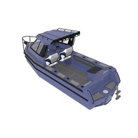 Bateau de pêche, original, en aluminium, 6.25m, 20 pieds
