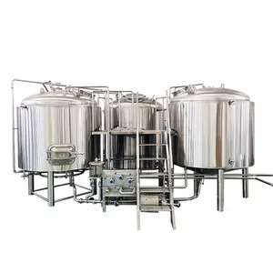 Micro cervecería Brewpub 10hl 1000l Mash Tun Beer Brew hervidor para elaboración de cerveza