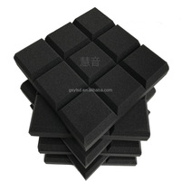 Nouveauté : Panneaux acoustiques insonorisants en mousse PU, panneaux muraux insonorisants, dalles de style varié, panneaux d'isolation acoustique