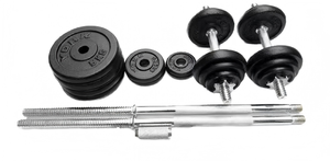 스포츠 피트니스 보디빌딩 운동기구 체육관 및 홈 피트니스용 50kg 주철 조절식 프리 웨이트 덤벨 세트 - Product Image 3