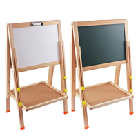 Pizarra de Madera para Oficina Escolar Foska, Pizarra de Dibujo para Niños, Pizarra Magnética para Niños, Pizarra de Escritura y Dibujo