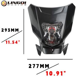 Phare avant LED de moto tendance pour Pit Dirt Bike Motocross EXC XCF SX F <span class=keywords><strong>SMR</strong></span> - Product Image 3