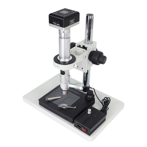 Sanqtid đồng trục công nghiệp nhẹ thử nghiệm phòng thí nghiệm video luyện kim kính hiển vi 5x đến 1000X độ phóng đại cao - Product Image 3