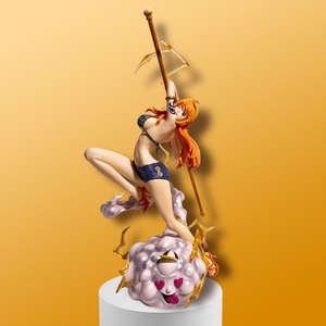 Figurine d'anime en PVC <span class=keywords><strong>de</strong></span> 30 cm, Nami avec effet <span class=keywords><strong>de</strong></span> <span class=keywords><strong>foudre</strong></span> nuageuse <span class=keywords><strong>de</strong></span> <span class=keywords><strong>Zeus</strong></span>, statue <span class=keywords><strong>de</strong></span> collection avec boîte, vente en gros - Product Image 4