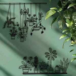 Decorazioni murali in metallo tagliate al laser personalizzate, sculture, design per giardini, opere d'arte in metallo e murales in ferro battuto - Product Image 5