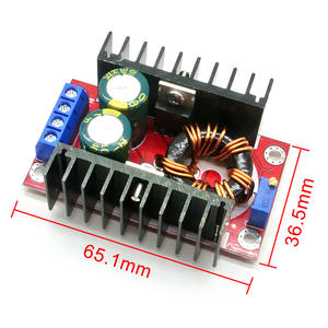 Modul penguat <span class=keywords><strong>CA</strong></span>-150W Notebook mobil DC-DC catu daya seluler 10-32V ke 12-35V dapat disesuaikan pabrik - Product Image 4