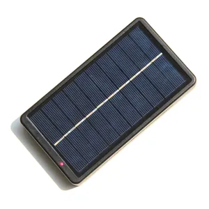 Basen — chargeur solaire portatif, pour batteries 18650 Li, petit panneau solaire, chargeur USB pour téléphones portables, bessier