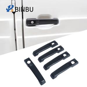 Pour Mercedes Benz classe G w463 w464 poignée externe en fibre de carbone poignée de porte G500 G63 <span class=keywords><strong>G55</strong></span> G350 AMG poignée en carbone sec - Product Image 1