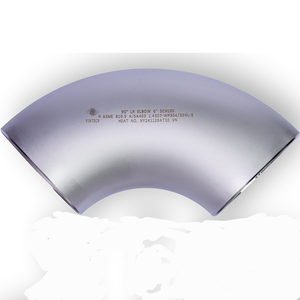 ASMe B16.9ข้อต่อเชื่อมแบบโค้งยาว90องศาสแตนเลสสตีล304/316ไร้รอยต่อเชื่อมก้น1/2 "-12" สำหรับน้ำเกรดอาหารสูง - Product Image 4