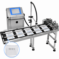 Impresora de Inyección de Tinta de Alta Velocidad CIJ para Caracteres Pequeños, Máquina de Codificación Automática para Botellas, Latas, Cables, Líneas de Empaquetado de Alimentos y Bebidas