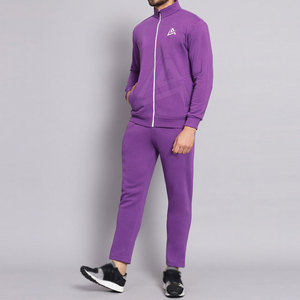 Customized Logo <b>Men</b> Tracksuits Latest Design Cotton Polyester Windproof and Breathable for Winter Sports - Product Image 3