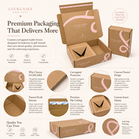 Cajas de Embalaje de Cartón Plegables Biodegradables Personalizadas de Alta Calidad para Pasteles, Galletas, Bizcochos y Donuts con Logotipo
