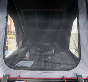 Pickup <span class=keywords><strong>Camper</strong></span> Rooftoptent Carcasa dura de aluminio Pop up Tienda en la azotea Tienda de techo 4 personas 4x4 Rooftent para coche Camping - Product Image 3