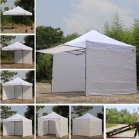 Tentes à baldaquin instantanées, chapiteaux pliables 3x3, barnums pliants, gazebos compacts, tentes pop-up 3x3
