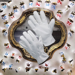 Guantes de piel de oveja para conducir, guantes cálidos para montar, resistentes al desgaste, talla M - Product Image 2