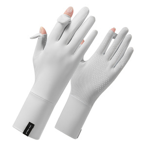 Upf50 Plus Sun Protection Gloves With Touchscreen Tips And Silicone Grip For Cycling Summer Use - Product Image 5