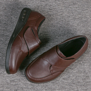 Chaussures orthopédiques respirantes avec sangle réglable et soutien du talon, chaussures de tous les jours pour hommes, chaussures confortables - Product Image 1