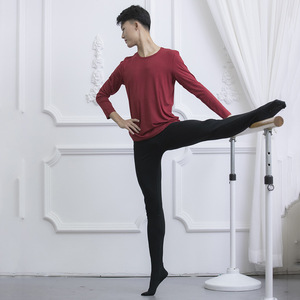 2025 Mới Đến Bông Cậu Bé Thực Hành Khiêu Vũ Khuấy Khiêu Vũ legging Vớ Quần Múa Ba Lê Quần Cho Nam Giới - Product Image 4